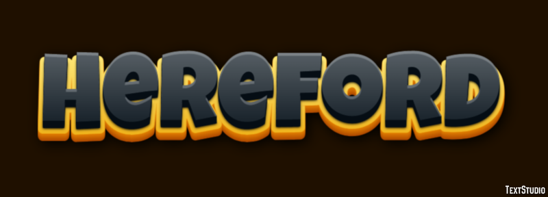 Hereford Efekt tekstowy