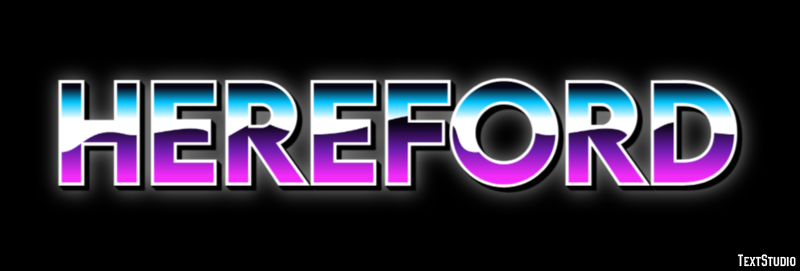 Hereford Efekt tekstowy