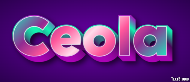 Ceola Efeito de texto
