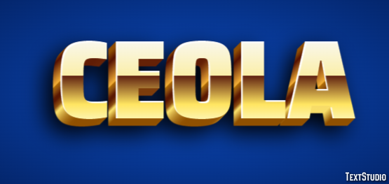 Ceola Text Effect