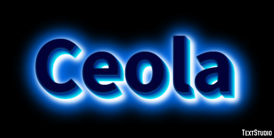 Ceola Text effect