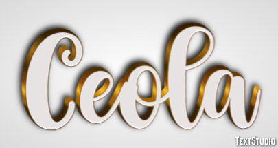 Ceola Text effect