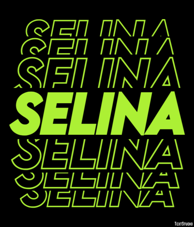 Selina Effet de texte