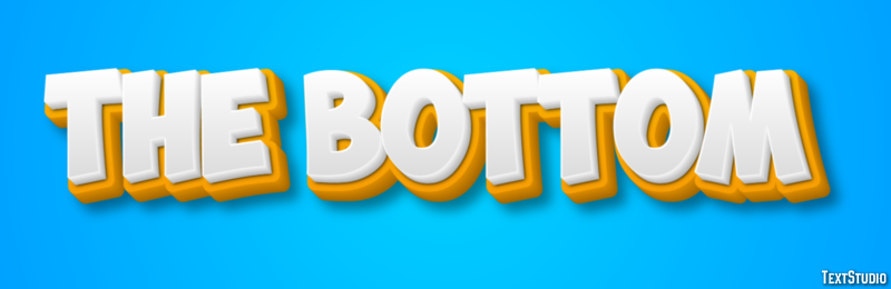 The Bottom Efekt tekstowy