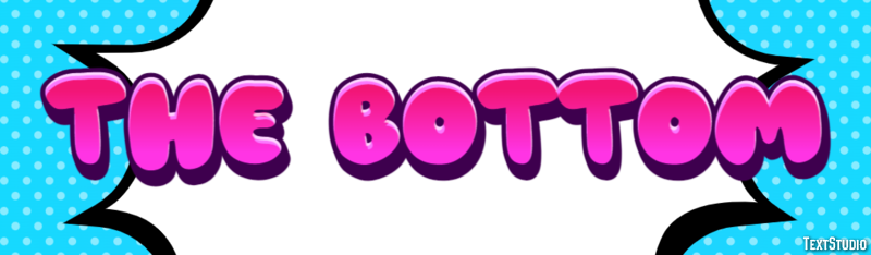 The Bottom Efekt tekstowy