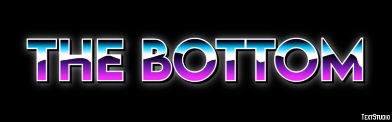 The Bottom Efekt tekstowy