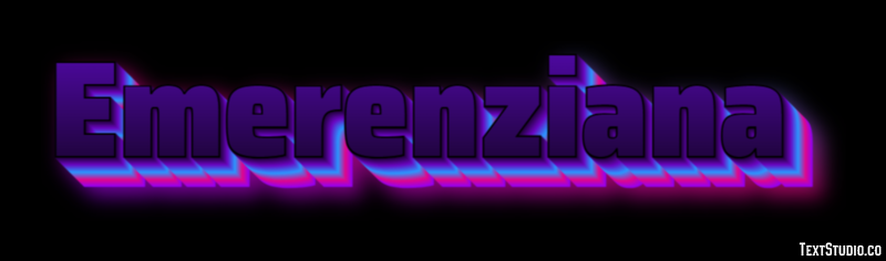 Emerenziana Effetto testo