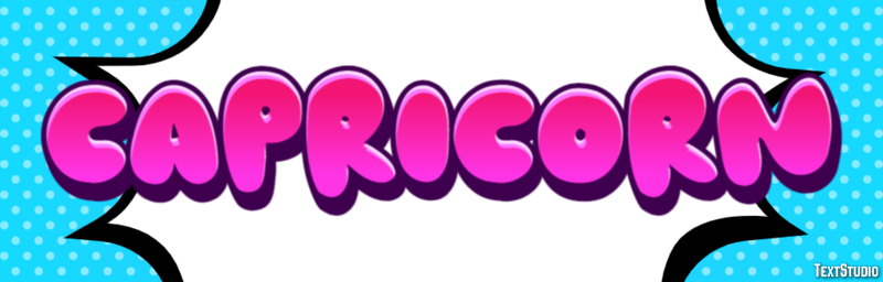 Capricorn Text Effect