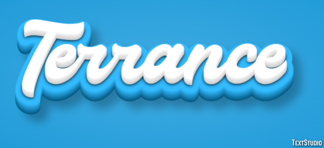 Terrance Effet de texte