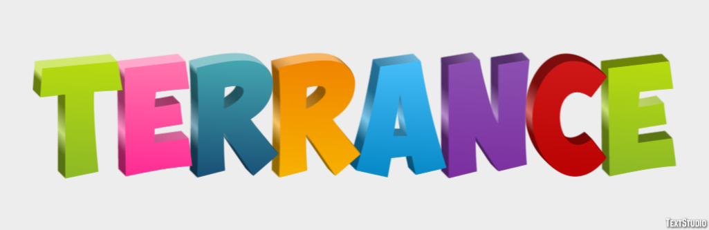 Terrance Text Effect