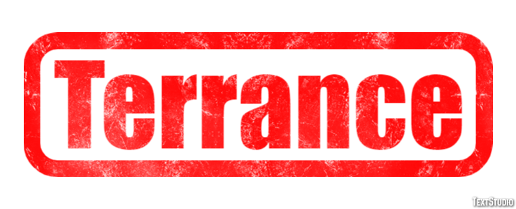 Terrance Effet de texte