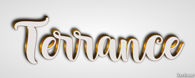 Terrance Effet de texte