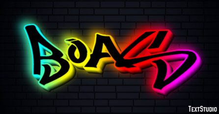Boas テキスト効果