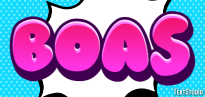 Boas Text Effect
