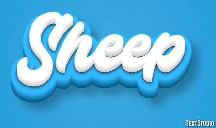 Sheep Text Effect