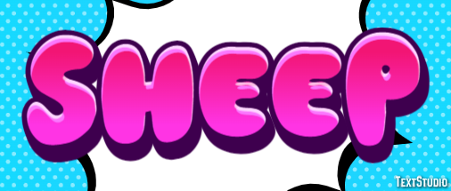 Sheep Texteffekt