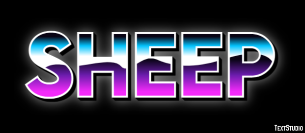 Sheep Text Effect