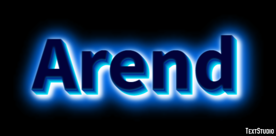 Arend Text Effect