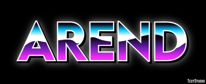 Arend Texteffekt