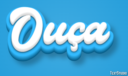 Ouça Text Effect