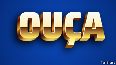 Ouça Text Effect
