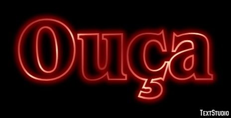 Ouça Text effect