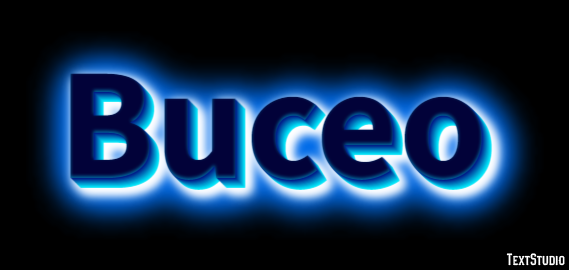 Buceo Text effect