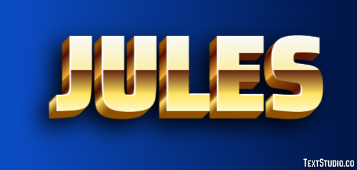 Jules Efeito de texto