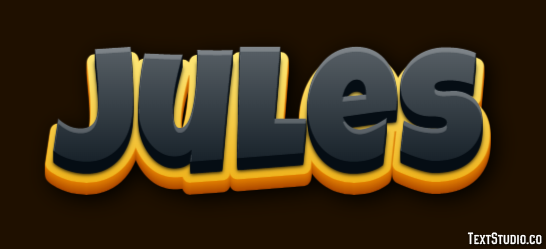 Jules Efeito de texto