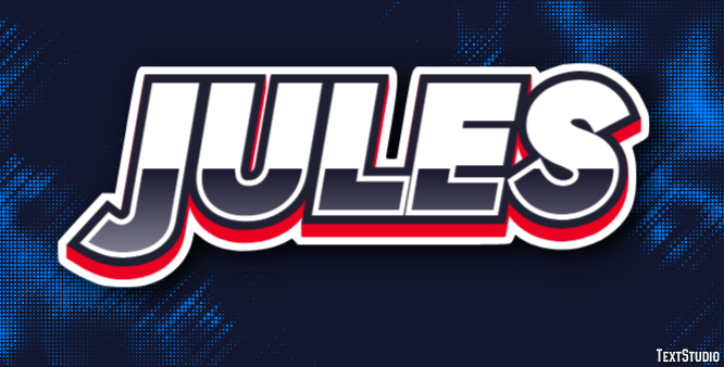 Jules Tekst Effect