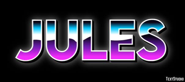 Jules Efeito de texto