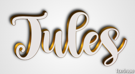 Jules Efeito de texto