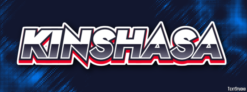 Kinshasa テキスト効果