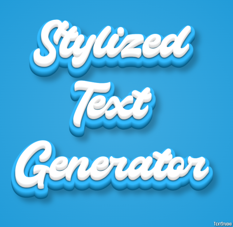 Stylized Text Generator Effetto testo