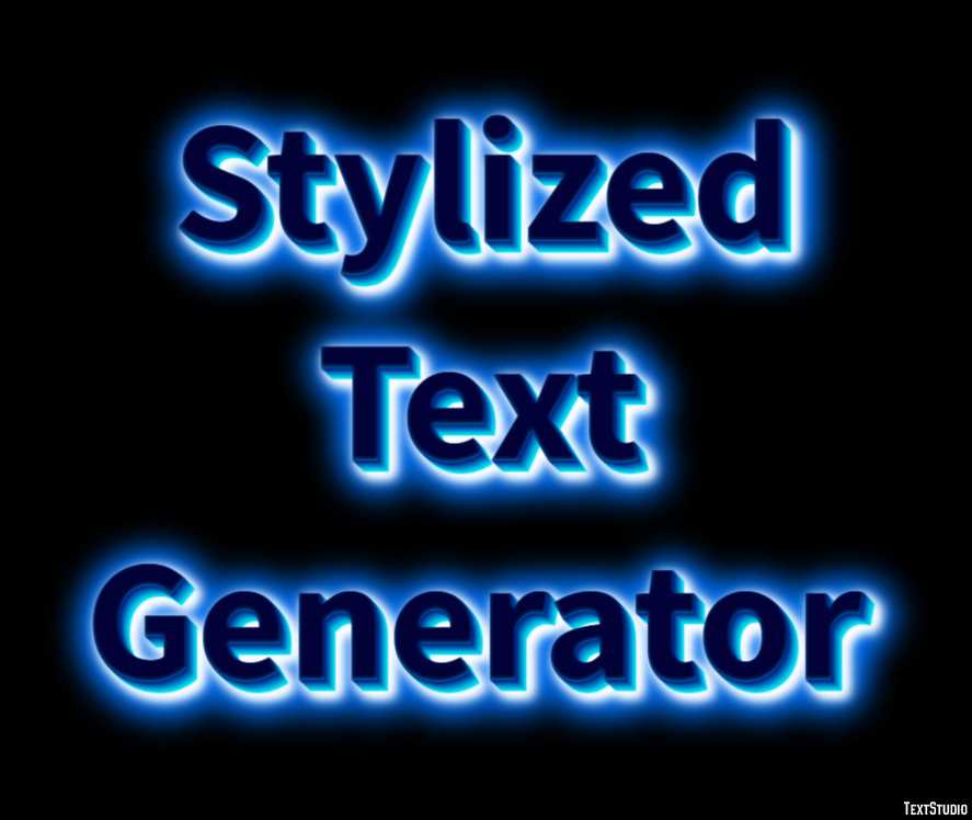 Stylized Text Generator Effetto testo