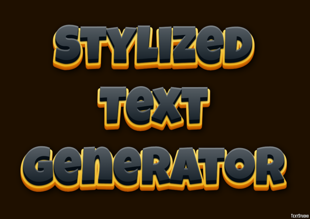 Stylized Text Generator Effetto testo