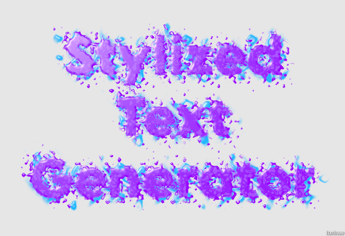 Stylized Text Generator Effetto testo
