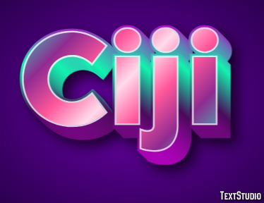 Ciji Text Effect