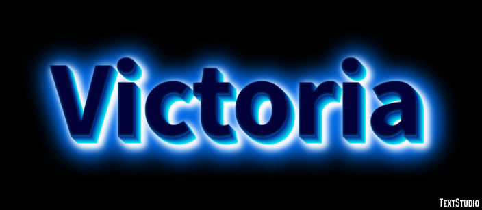 Victoria Efekt tekstowy