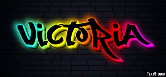 Victoria Efekt tekstowy