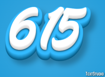 615 Text Effect