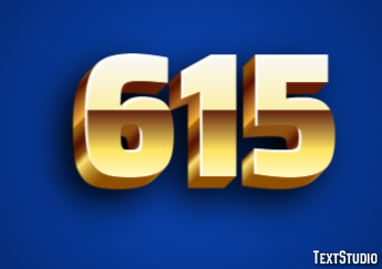 615 Text Effect