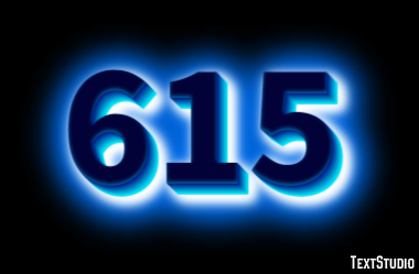 615 Text Effect