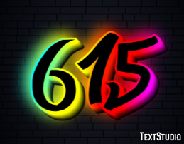 615 Text Effect