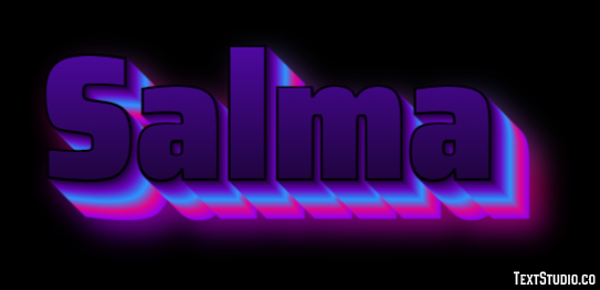 Salma Tekst Effect