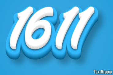 1611 Efecto de Texto