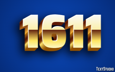 1611 Efecto de Texto