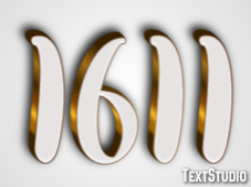 1611 Efecto de Texto