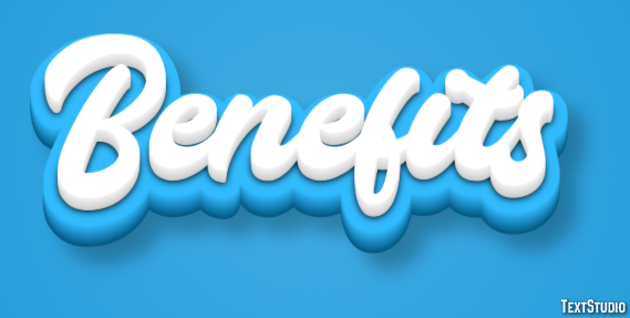 Benefits Text Effect
