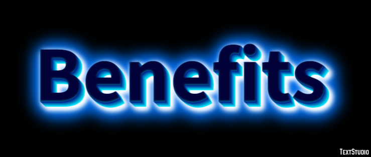 Benefits Text Effect